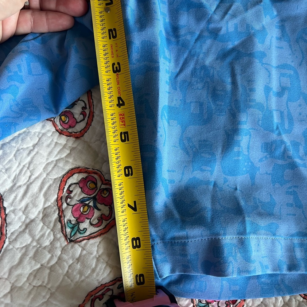 Peter Millar Light Blue Patterned Shorts - image 5